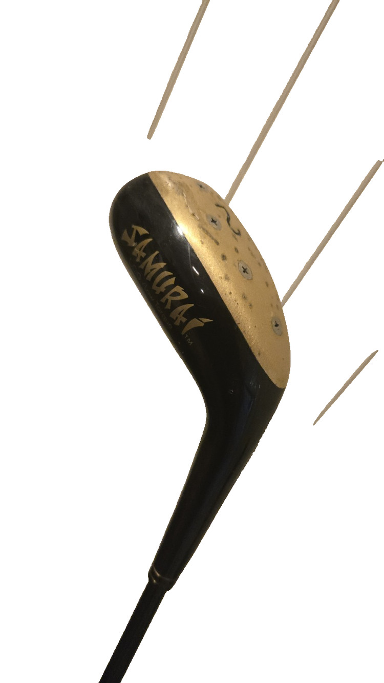 SAMURAI Lcg Carbon Graphite 2 iron Utility Graphite Regular Flex Right 40"